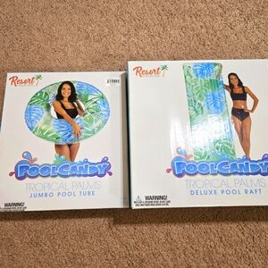 Resort Tube & Raft set Retail$84. NIB